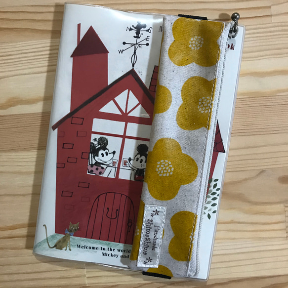 【再販6】手帳用ペンケース☆花カラシ 3枚目の画像