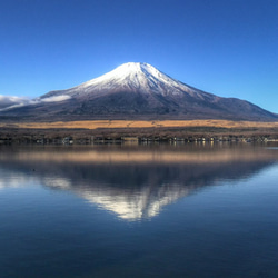 世界遺産 富士山 写真 A4又は2L版 額付き 写真・グラフィック mattun