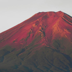 世界遺産 富士山 写真 紅富士 赤富士2 A4又は2L版 額付き 写真