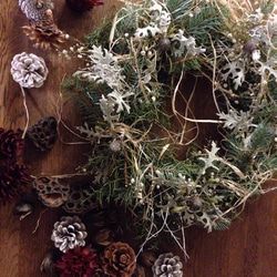naturaldry whitemix wreathe 2枚目の画像