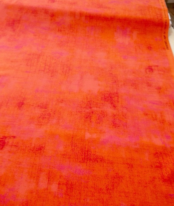 プリントコットン Grunge Tangerine／moda fabrics 1枚目の画像