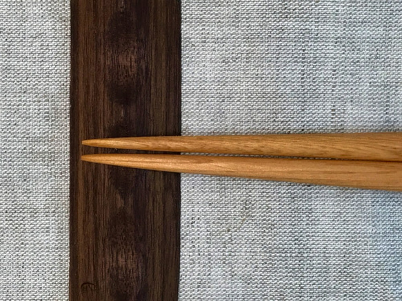 天然實木通用筷子 #四角圓箸/台灣檜木（不含筷架） 第3張的照片