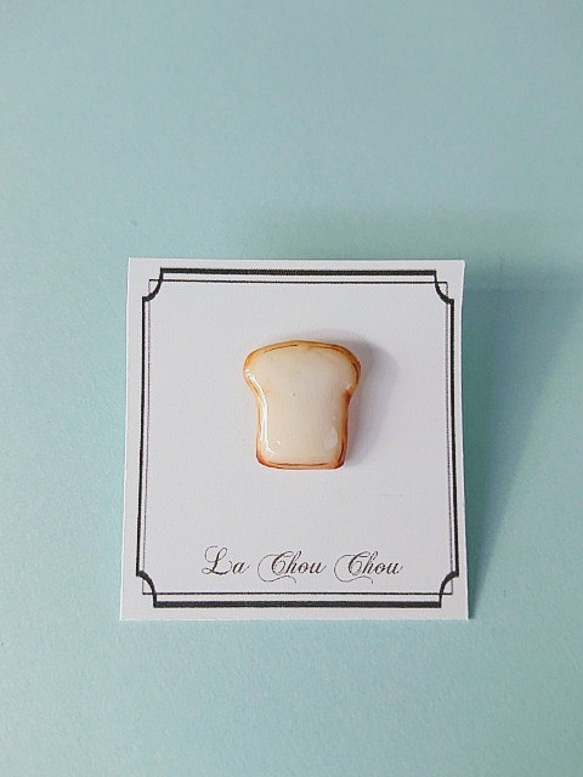 La Chou Chou☆パン屋さんマスクピアス 食パン 4枚目の画像