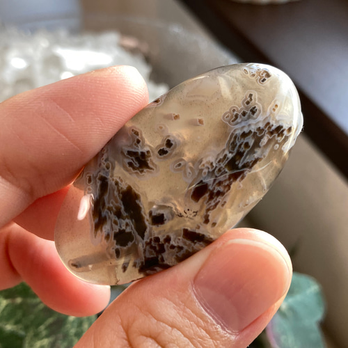 ターキッシュアゲート・スティックアゲート 天然石ルース D 天然石