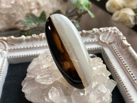 バンデッドアゲート 天然石ルース K 天然石 マスカレード 通販  