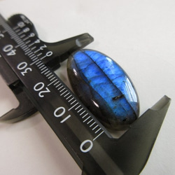 ブルー　ラブラドライトルース　天然石ルース　23 4枚目の画像