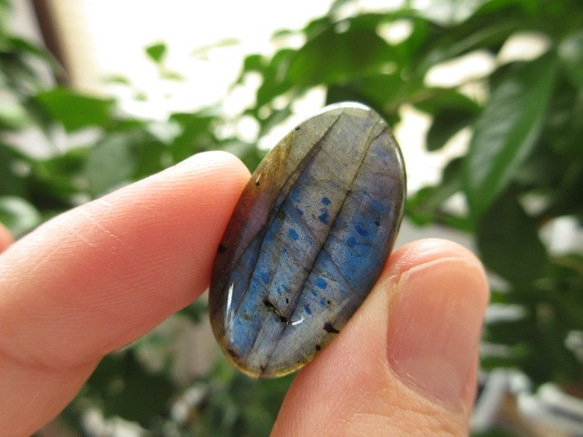 ブルー　ラブラドライトルース　天然石ルース　23 5枚目の画像