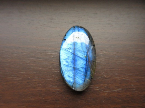 ブルー　ラブラドライトルース　天然石ルース　23 8枚目の画像
