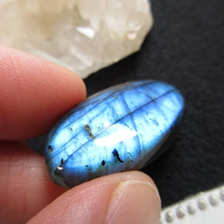 ブルー　ラブラドライトルース　天然石ルース　23 9枚目の画像