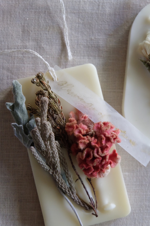【送料無料】#1 冬色ケイトウ アロマサシェ　botanical aroma  sashet 6枚目の画像