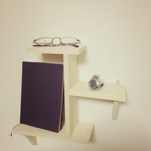 違い棚 (タイプB) 棚・シェルフ・ラック ツクル 通販 3420720