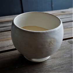 【陶器】白い植木鉢　送料無料 3枚目の画像