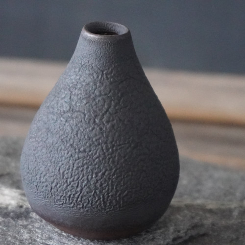 手作りの土釉薬掛け陶器花瓶 手作りの土釉薬掛け陶器花瓶