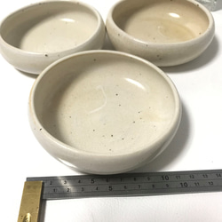 【送料無料】白い小さめボウル　ヨーグルト皿、デザート、小鉢に 4枚目の画像