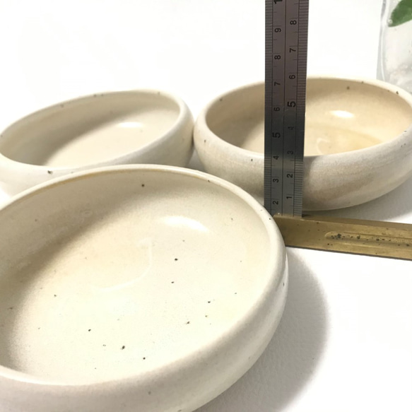 【送料無料】白い小さめボウル　ヨーグルト皿、デザート、小鉢に 5枚目の画像