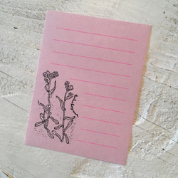 野の花メモ紙 2枚目の画像