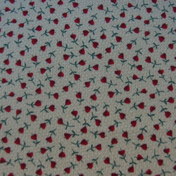 ♪コットン素材♪赤いハートの花柄♪RJR Fabric生地No:60 5枚目の画像