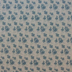 ♪コットン素材♪ブルーのお花たち生地♪Windham FabricNo:301 3枚目の画像