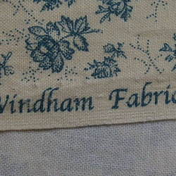 ♪コットン素材♪ブルーのお花たち生地♪Windham FabricNo:301 9枚目の画像
