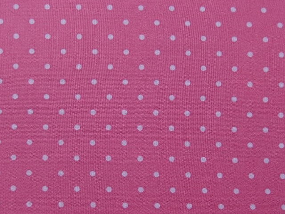 ♪コットン素材♪ピンク、ピンクの水玉柄生地♪Fabric TraditionsNo:328 3枚目の画像