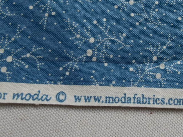 ♪コットン素材♪ドット模様の草木生地♪moda fabricNo:334 6枚目の画像