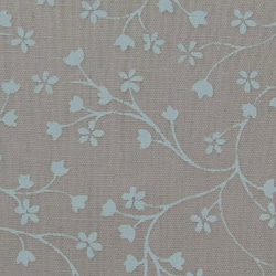 ♪コットン素材♪可愛い白い花柄サーモンピンク色生地♪No:430 4枚目の画像