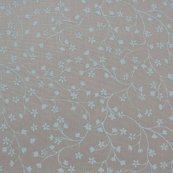 ♪コットン素材♪可愛い白い花柄サーモンピンク色生地♪No:430 6枚目の画像