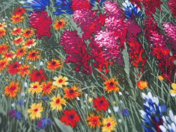 ♪コットン素材♪素敵な花畑柄♪マイケルミラーコレクションNo:183 3枚目の画像