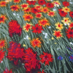 ♪コットン素材♪素敵な花畑柄♪マイケルミラーコレクションNo:183 8枚目の画像