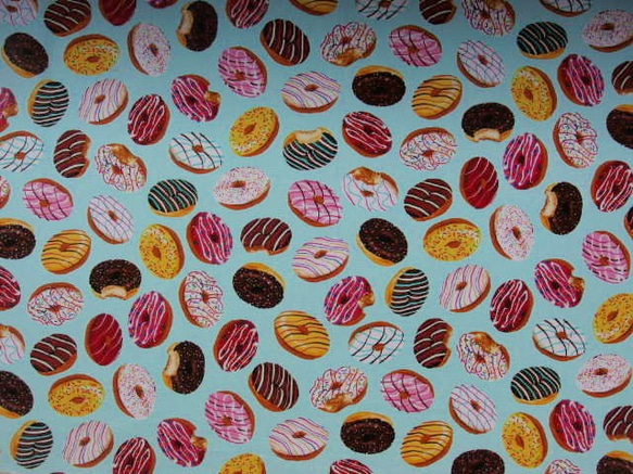 ♪コットン素材♪カラフルなドーナッツ柄♪Hi-FashionNo:269 3枚目の画像
