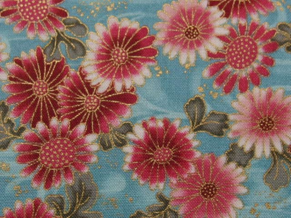 ♪コットン素材♪和風花柄♪RJR FABRIC2010sNo:271 1枚目の画像