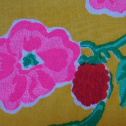 ♪コットン素材♪ビビットなピンクの花柄♪No:25 7枚目の画像