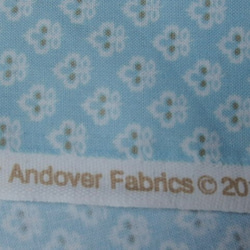 ♪コットン素材♪さわやかな小さな柄♪Andover FabricNo:153 8枚目の画像