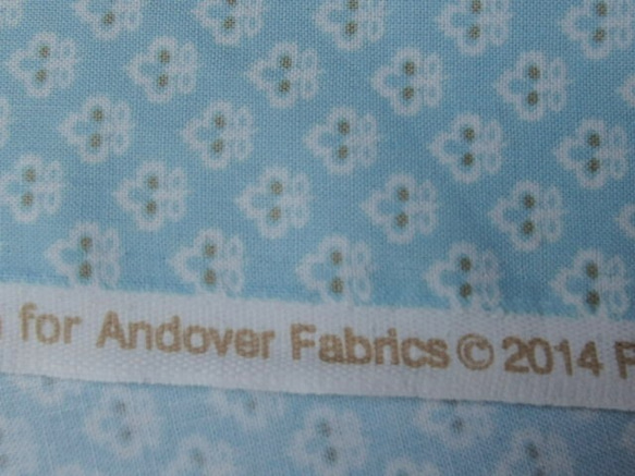 ♪コットン素材♪さわやかな小さな柄♪Andover FabricNo:153 8枚目の画像