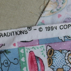 ♪コットン素材♪可愛いドレスと猫とベアー柄Fabric Tradition♪ No:45 10枚目の画像