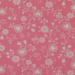 アメリカ生地★ビンテージ★可愛いベービーピンクの小花柄生地★No367 1枚目の画像