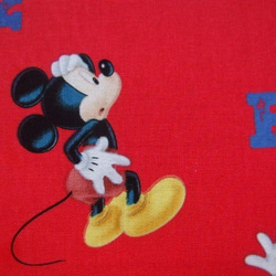 アメリカ生地★ビンテージ★人気のミッキーマウス生地2016ｓ★No388 3枚目の画像