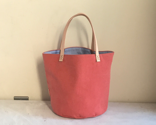 廃盤品 赤タグ 一澤帆布製 トートバッグ (大) バケツ型 一澤帆布（赤タグ）ベージュ トートバッグ/ショルダーバッグ