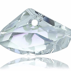 施華洛世奇Swarovski水晶元素,奧地利進口  橫元寶 27mm 月光白 單顆裝 第1張的照片