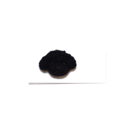 プードル　ピンブローチ　ブラック　(カラー5) 5枚目の画像