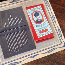 30年代アンティークの縫い針セット 3枚目の画像