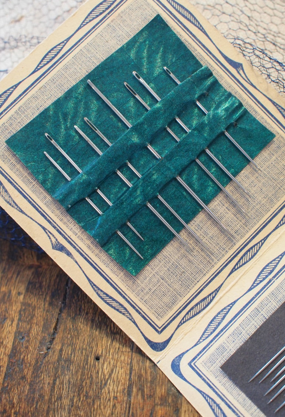 30年代アンティークの縫い針セット 4枚目の画像