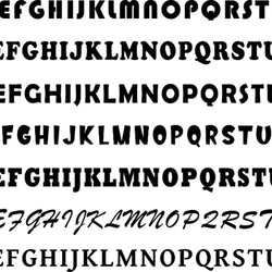 表札プレート　アクリル２層板 3枚目の画像