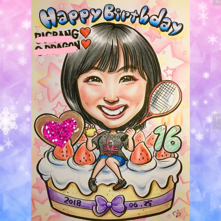 世界で1枚のオーダーメイド似顔絵☆プレミアムver☆家族で 世界で1枚のオーダーメイド似顔絵☆プレミアムver☆家族で