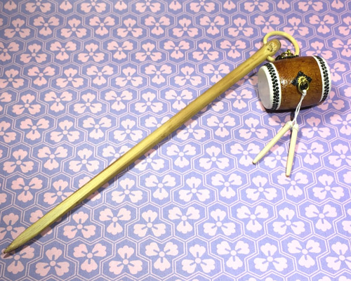 ミニチュア長胴太鼓(宮太鼓)サイズ確認用