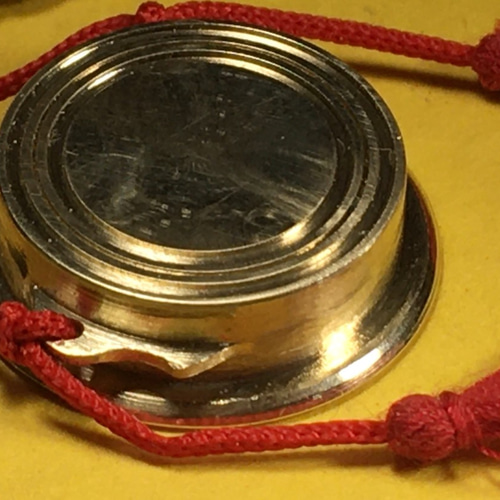 0.7寸 当り鉦(チャンチキ)ストラップ【受注製作】《第4販》 楽器