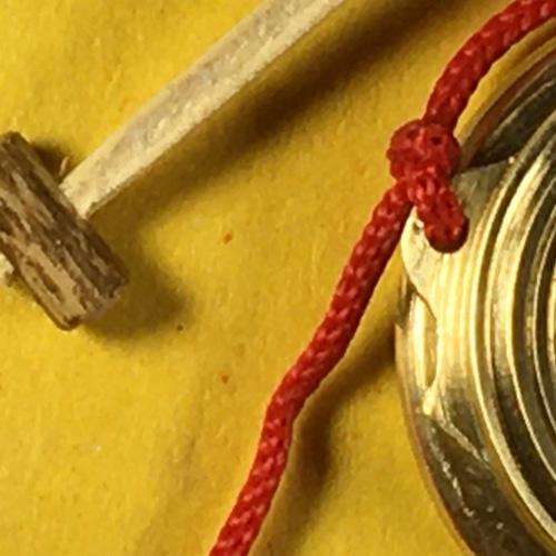 0.7寸 当り鉦(チャンチキ)ストラップ【受注製作】《第4販》 楽器