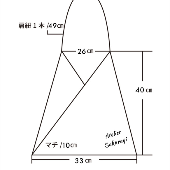 送料無料キャンペーン❗️2way!美しい発色コットンリネンのshoulder bag 6枚目の画像