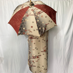 日傘　de　着物　短夜(MIJIKAYO) 10枚目の画像