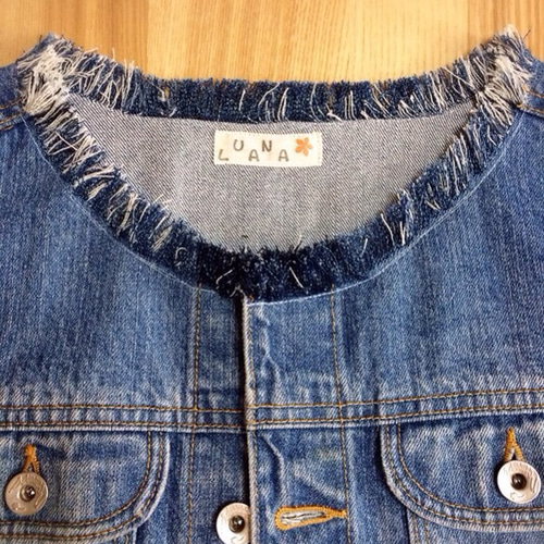 GO TO HOLLYWOOD】リメイク カットオフデニムジャケット